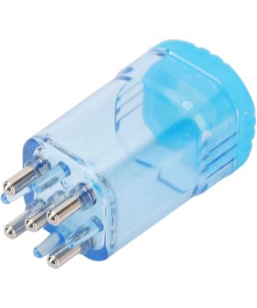 Scalp Applicator Comb Corrosion Resistant No Rust 8ml Scalp Oil Applicator Leaf Resistant For Hair Growth Oil (Clear Blue) - Buy Online on GoSupps.com