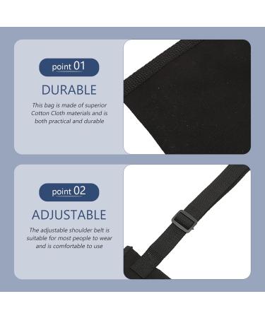 Healeved Urine Bag Cover - Adjustable Strap Catheter Leg Bag Holder for Men and Women - Black - Buy Online on GoSupps.com