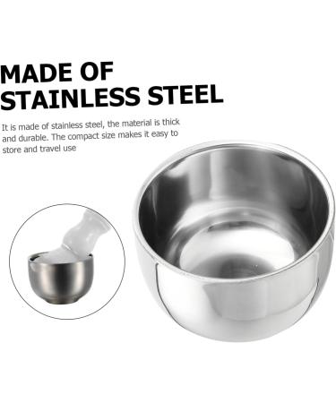 Doitool 2-St Shaving Soap Bowl Set - Rustproof Steel Foam Shell for Smooth Shaving Experience | International Shipping - Buy Online on GoSupps.com
