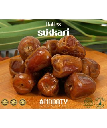 NADATY Natural Dates & More Melting Dates Sukkari Rutab from Qassim 3 kg - NADATY - Candy that Grows on Trees - Buy Online on GoSupps.com