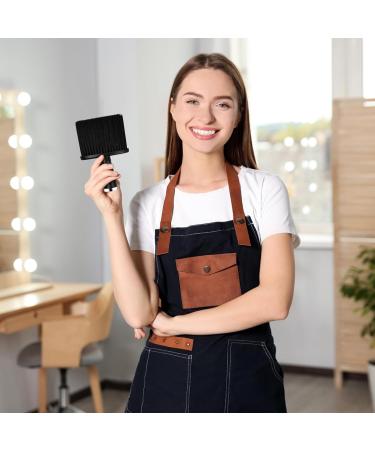 Neck Brush Set - 2 Soft Nylon Hairdresser Brushes for Cleaning Hair | Barber Neck Brush with Fiber Bristles - Buy Online on GoSupps.com