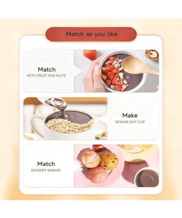 Mkostlich Black Sesame Walnut Mulberry Powder Soup 500g Chinese Instant Breakfast Porridge Black Sesame and Walnut Mixed Powder Drink Black Sesame Walnut Black Bean Mulberry Powder Black Sesame Walnut Mulberry 500 g (Pack of 1) - Buy Online on GoSupps.com