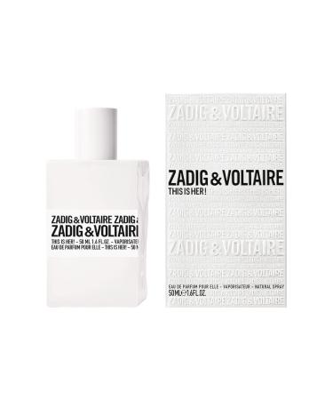 Zadig & Voltaire This is Her Eau de Parfum 1.6oz (50ml) Spray Oriental 1.6 Fl Oz (Pack of 1) - Buy Online on GoSupps.com
