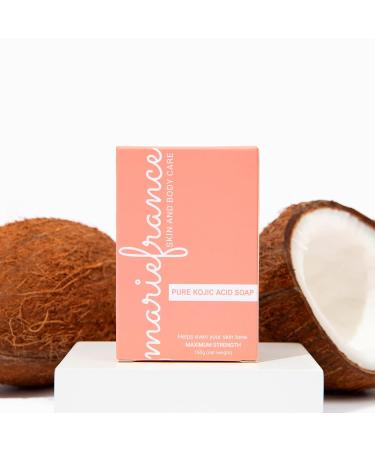 Maximum Strength Kojic Acid Skin Brightening Soap for Hyperpigmentation & Dark Spots - 5.3 oz - Buy Online on GoSupps.com
