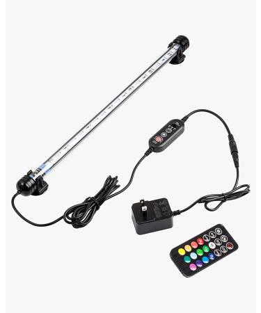 NICREW Submersible RGB Aquarium Light 15 Inches | Multicolor LED with Timer & Remote Control - Buy Online on GoSupps.com