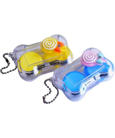 Gatuida Contact Lens Container Case - 10-Compartment Linsen Holder with Mirror | Durable Plastic Storage Tool for Easy Contact Removal - Buy Online on GoSupps.com