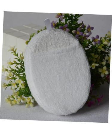 Healeved 2pcs Body Towels Silicone Face Scrubber - Shower Brush for Exfoliating, Bath Scrubbers for Body - White - Buy Online on GoSupps.com
