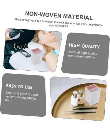 Didiseaon 2pcs Eyelash Extension Cleaning Pads - Effective Glue Remover Wipes & Tweezers for Perfect Eyelash Care - Buy Online on GoSupps.com