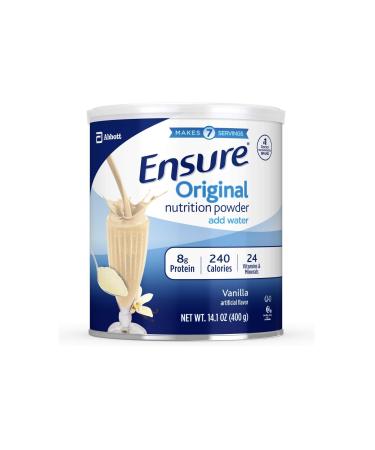 Ensure Vanilla Complete Balanced Nutrition Powder 14 Ounce -- 6 per case.