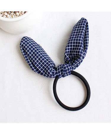 Ruihfas 12Pcs Lovely Rabbit Ear Bow Hair Bands Scrunchies - Elastic Hair Ties Ropes for Ponytails and Headbands - Buy Online on GoSupps.com