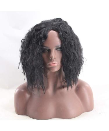 Ultimate Afro Curly Wig for Women - Long Black Synthetic Hair for Cosplay & Anime - Buy Online on GoSupps.com
