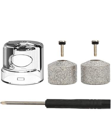 Casifor dog claw grinder accessories 2 pieces of claw grinder replacement heads +1 pieces dust trap cap same size as B08RDTT6G2 Schleifkopf & Dustpatch cap