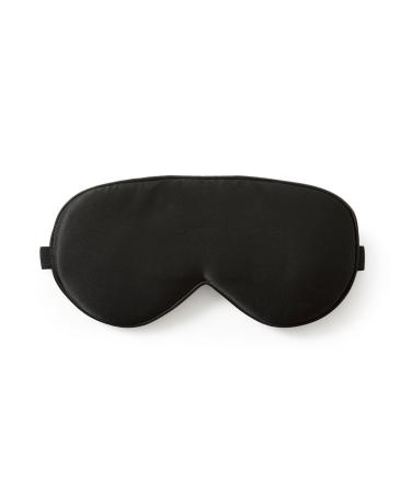 Orose Silk Eye Mask for Sleep and Block Lights Adjustable Breathable Lightweight (Standard Black)