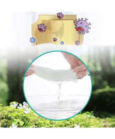Yissone Disposable Compressed Face Towel - Soft Cotton Travel Towels | Space-Saving Portable Cleaning Solution - Buy Online on GoSupps.com