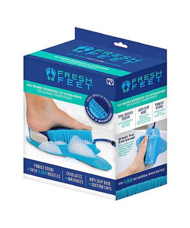 FreshFeet Blue Scrubber - Exfoliating Foot Scrubber for Smooth Skin - Buy Online on GoSupps.com