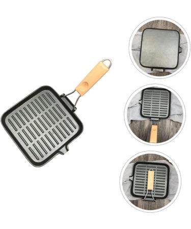 HOMSFOU Frying Pan Portable Cooker Outdoor Griddle Stainless Steel Roasting Pan Non Stick Omelette Pan Mini Tamagoyaki Egg Pan Non-Stick Cookware Camping Non-Stick Pan Outdoor Cooking Pot - Buy Online on GoSupps.com