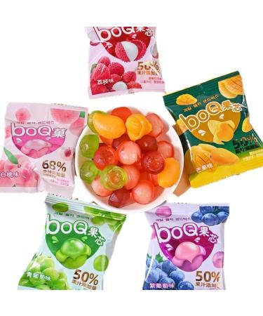white peach Peeling Fruit Fudge gummy mango peelable grape lychee sugar soft candy Toffee 68% Juice Content gummy candy sweets Chewy gumdrop desserts Chinese snacks (Mix and match flavors 10bag) Mix and match flavors 10bag - Buy Online on GoSupps.com