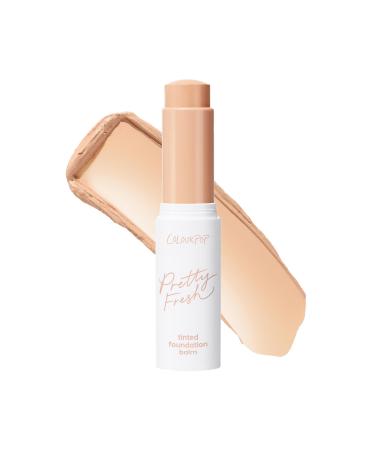 ColourPop Pretty Fresh Tinted Foundation Stick - Balm to Cream Foundation with Light to Medium Coverage - Infused with Hydrating Hyaluronic Acid Peptides & Niacinamide - Fair 4 (0.29 oz)