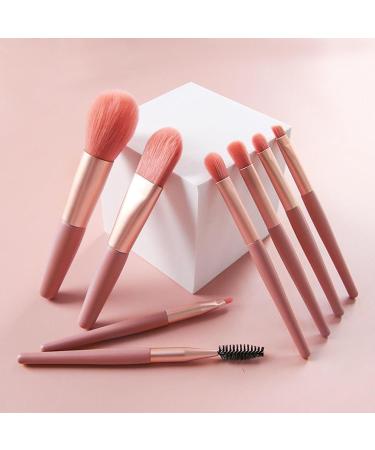 Portable Mini Makeup Brush Set for Exquisite Look Anytime Lightweight Foundation Blush Eyeshadow for Shaping Blending Contouring - Buy Online on GoSupps.com