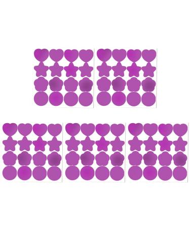 5 Sheets Sunscreen Stickers Uv Stickers for Sunscreen Uv Detection Stickers Uv Stickers for Sunscreen - Uv Detection Stickers Apply Sunscreen