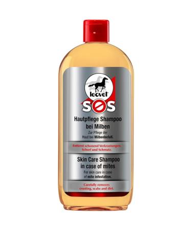 Leovet SOS Skin Care Shampoo for Horses | 500 ml | To cleanse skin affected by mites and parasites | For dandruff hair loss and patches of