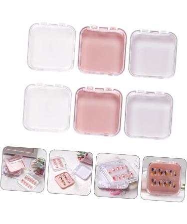 Abaodam 12 Pcs Armor storage box nail storage press on nail packaging nail holder press on nail container decked accessories convenient nail organizer three-dimensional abs decorate - Buy Online on GoSupps.com