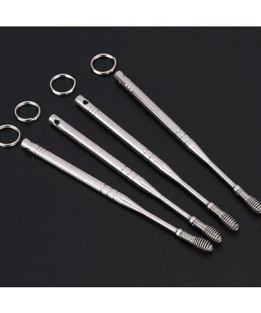 Buy TARVIT Earwax Removal Spiral Tool | 360 Portable Stainless Steel Earpick for Effective Ear Care - Buy Online on GoSupps.com