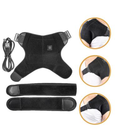 Healvian Shoulder Heating Pad & Brace | Shoulder Protector for Pain Relief | Home Use - Buy Online on GoSupps.com