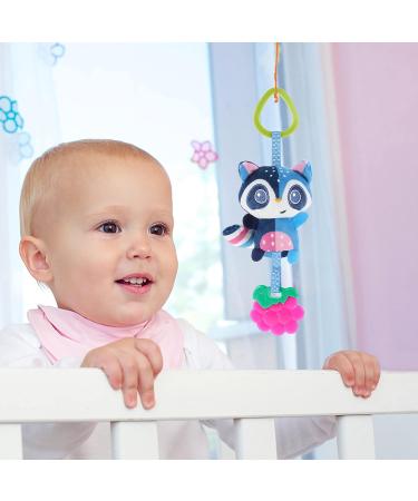 ORFOFE Silicone Grinding Teether Pendant Molar Bell for Baby Teething - Blue 26X8CM - Buy Online on GoSupps.com