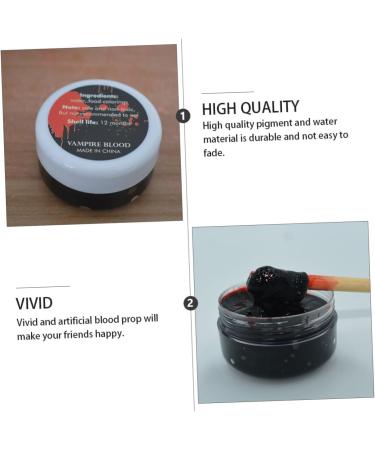 DIKACA 2 Box Halloween Plasma Paste Blood Gel for Halloween Aldult Toys Halloween Wound Props Fresh Scab Gel Fake Blood Gel Faux Blood Halloween Party Decoration Water Artificial - Buy Online on GoSupps.com
