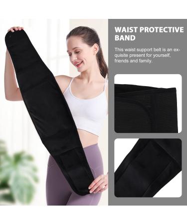VICASKY Winter Waist Protector | Adjustable Support Belt for Outdoor Sports | Pain Relief & Lumbar Support | Black M - Buy Online on GoSupps.com
