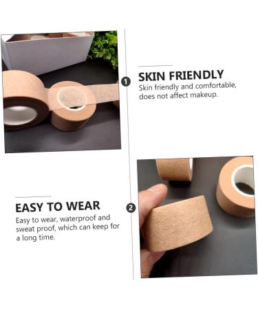 Housoutil 2pcs Double Eyelid Sticker Patch Bandages Eyelid Tape for Droopy Eyes Eyelid Sticker Tape Cosmetic 100x2.5cm Color - Buy Online on GoSupps.com