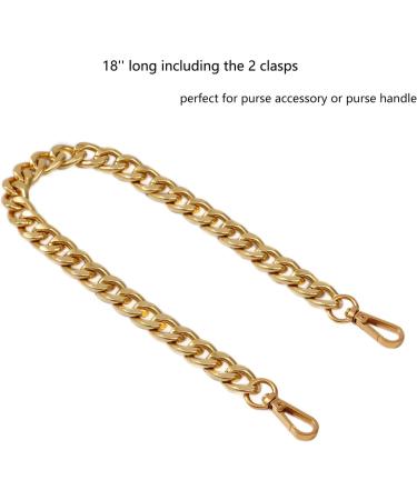 Medium Fabulous Metal Shoulder Crossbody Purse Chain Replacement - 18 Antique Gold - Buy Online on GoSupps.com