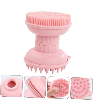 Angoily 1pc Three-in-one Bath Scalp Silica Gel Pink Washbasin - Buy Online on GoSupps.com
