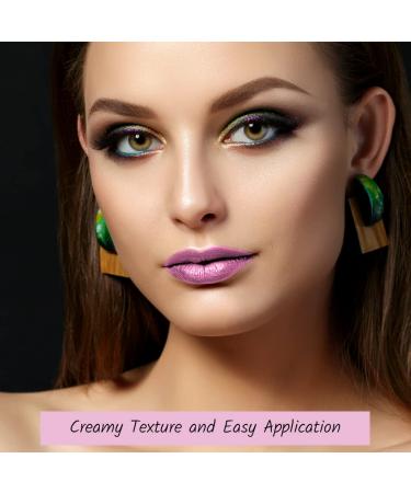 Mynena Metallic Lipstick Liquid - Long-Lasting, Waterproof & Vegan Pink Shade - Buy Online on GoSupps.com