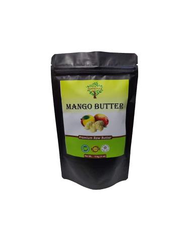 SunNature 100% Pure Mango Butter - Can Substitute Shea Butter in Soap and Lotion Recipes - Moisturising  Scent-free  Hexane-free (4 Oz)