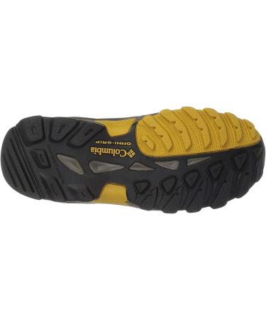 Columbia Youth Newton Ridge Suede Little Kid (4-8 Years) - Size 12 - Cordovan/Golden Yellow - Buy Online on GoSupps.com