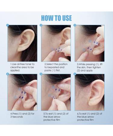 Face Lifting Tape Facelifting Sticker Facelift Tape Lift Face Sticker Face Lift Patch Invisible Thin Face Sticker V-Shape Face Concealing Makeup Facelift Tools 40 Pieces - Buy Online on GoSupps.com