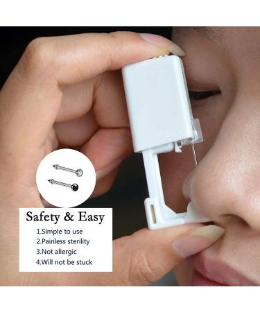 Rayyl Nose Piercing Kit - 2 Disposable Guns with Built-In Nose Stud, 12 Nose Rings - 18 Piece Set - Buy Online on GoSupps.com