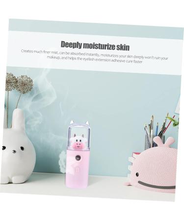 POPETPOP Moisturizer Portable Humidifiers Mini Face Humidifier Moisturizing Humidifier Extend Spray 3.8x3.8x10.8cm Pink - Buy Online on GoSupps.com