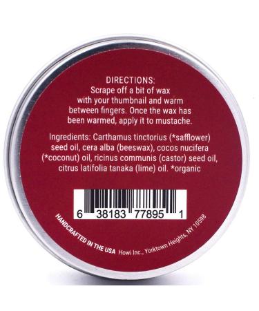 Taconic Shave Beard Wax - All Natural Artisan Made - 2 Oz Size | Premium Grooming for Beards Worldwide - Buy Online on GoSupps.com