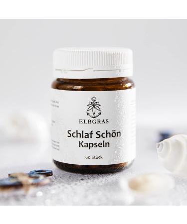 Elbgras Sleep Well Capsules - Vegan Melatonin H -BMTL Formula - 60 Tablets for Restful Sleep | Shop Internationally - Buy Online on GoSupps.com