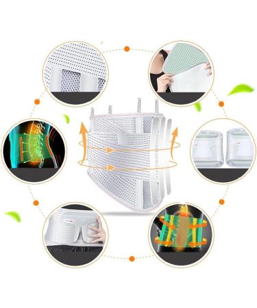 Lower Back Support Belts for Pain Relief | Herniated Disc Sciatica & Scoliosis | Breathable Lumbar Support for Men - Buy Online on GoSupps.com