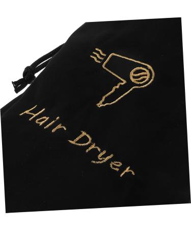 POPETPOP Hair Dryers Portable Hair Dryer Bags Hair Dryer Storage Bag Velvet Bag Travel Drawstring Wallet 35x19cm As Shown - Buy Online on GoSupps.com