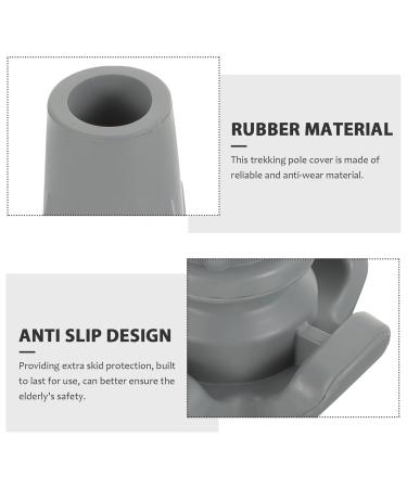 Buy Gleavi 5-Stage Slip-Resistant Matte Crutch Accessories - Forearm Gap Covers & Rubber Tips for Enhanced Safety | International Shipping Available - Buy Online on GoSupps.com