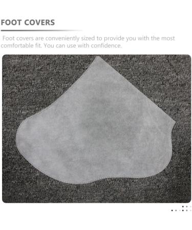 Beaupretty 25 Pairs Foot Mask Lotion Socks Feet Cover Foot Care Covers Foot Covers for Feet Pedicure Socks Moisturizing Use Foot Covers Disposable Non-Woven Fabric White Sticky Cloth - Buy Online on GoSupps.com
