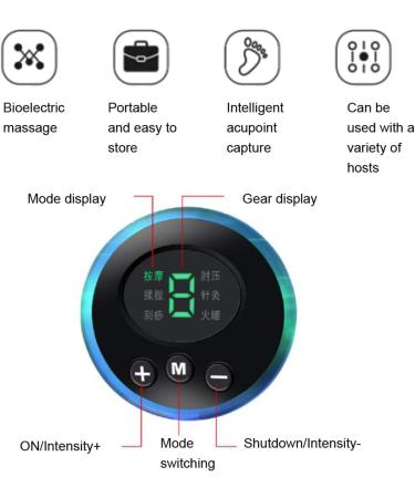 EMS Foot Massager | Electric Foot Massage Pad & Acupuncture Stimulator - International Shipping - Buy Online on GoSupps.com