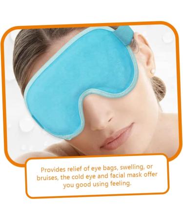 Angoily 1 Set Cold Eye Mask Ice Gel Facial Hot Cold Sleeping Women Facial Mask Cooling Women Eye Relief Mask Women Beauty Eye Mask Cold Compress Miss Goggles Eye Protection Elastic Rope - Buy Online on GoSupps.com