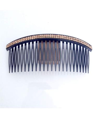 Ruihfas Fashion Women Rhinestone Hair Side Combs 5-Count - 24 Teeth Hair Comb Pin Clip - 4.72 Length - Buy Online on GoSupps.com