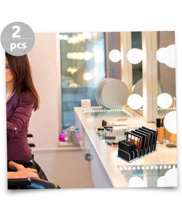 Didiseaon Pressed Powder Rack 2pcs Cosmetic Bracket Home Cosmetic Holder Multi-grid Rack Cosmetic Storage Rack Makeup Blush - Buy Online on GoSupps.com